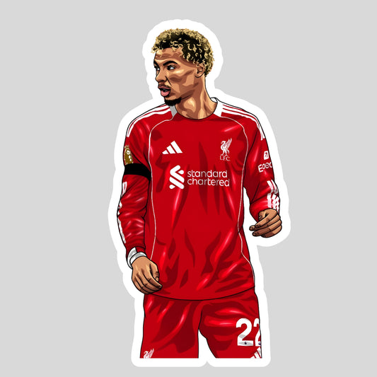 Hugo Ekitike Sticker