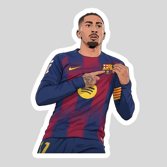 Raphinha Sticker