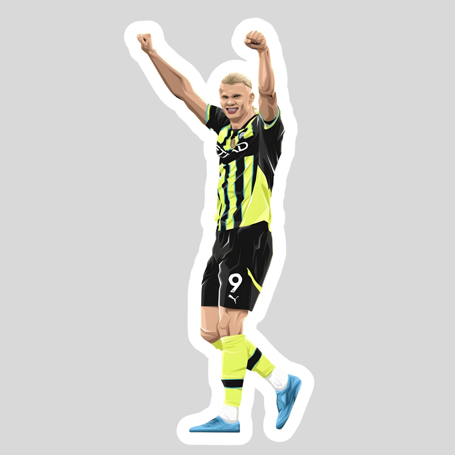 Erling Haaland Sticker