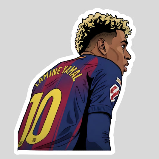Lamine Yamal Sticker