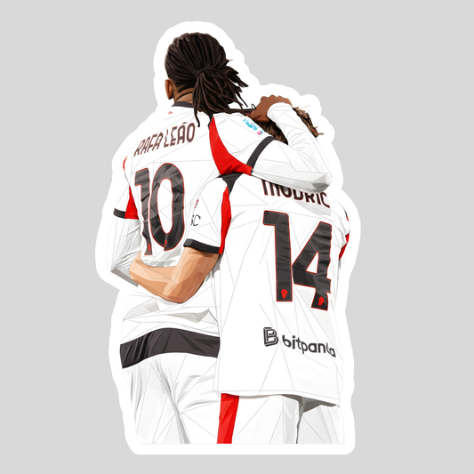 Leão & Modrić Sticker