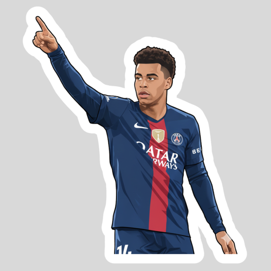 Désiré Doué Sticker