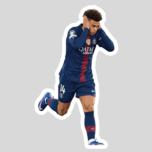 Désiré Doué Sticker