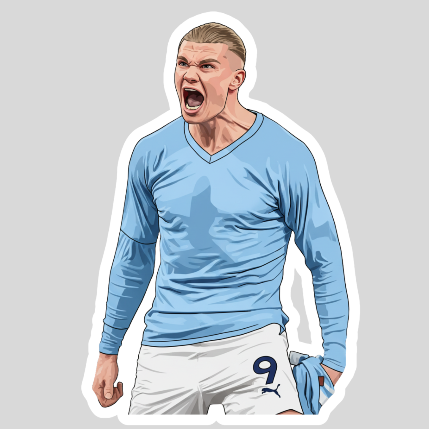 Erling Haaland Sticker