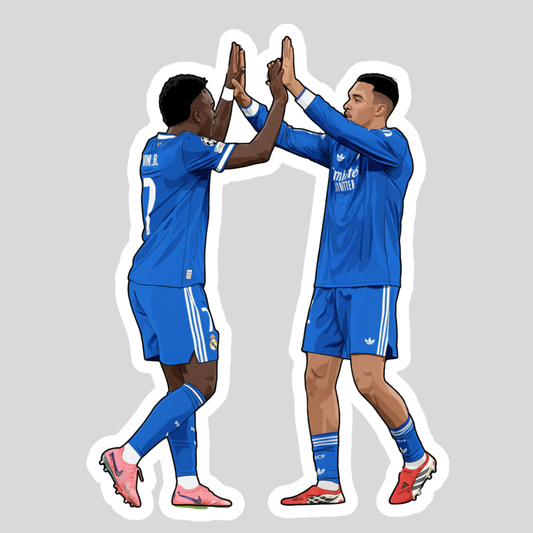 Vinicius Jr & Alexander-Arnold Sticker