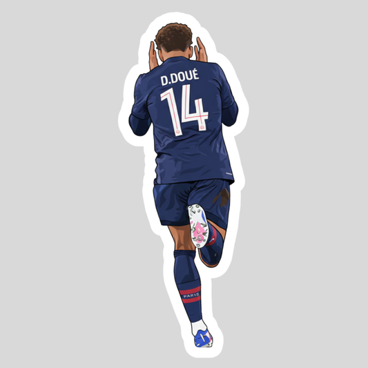 Désiré Doué Sticker