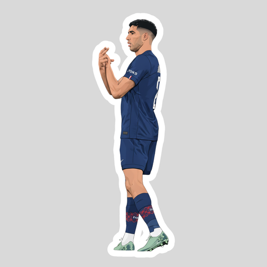 Achraf Hakimi Sticker