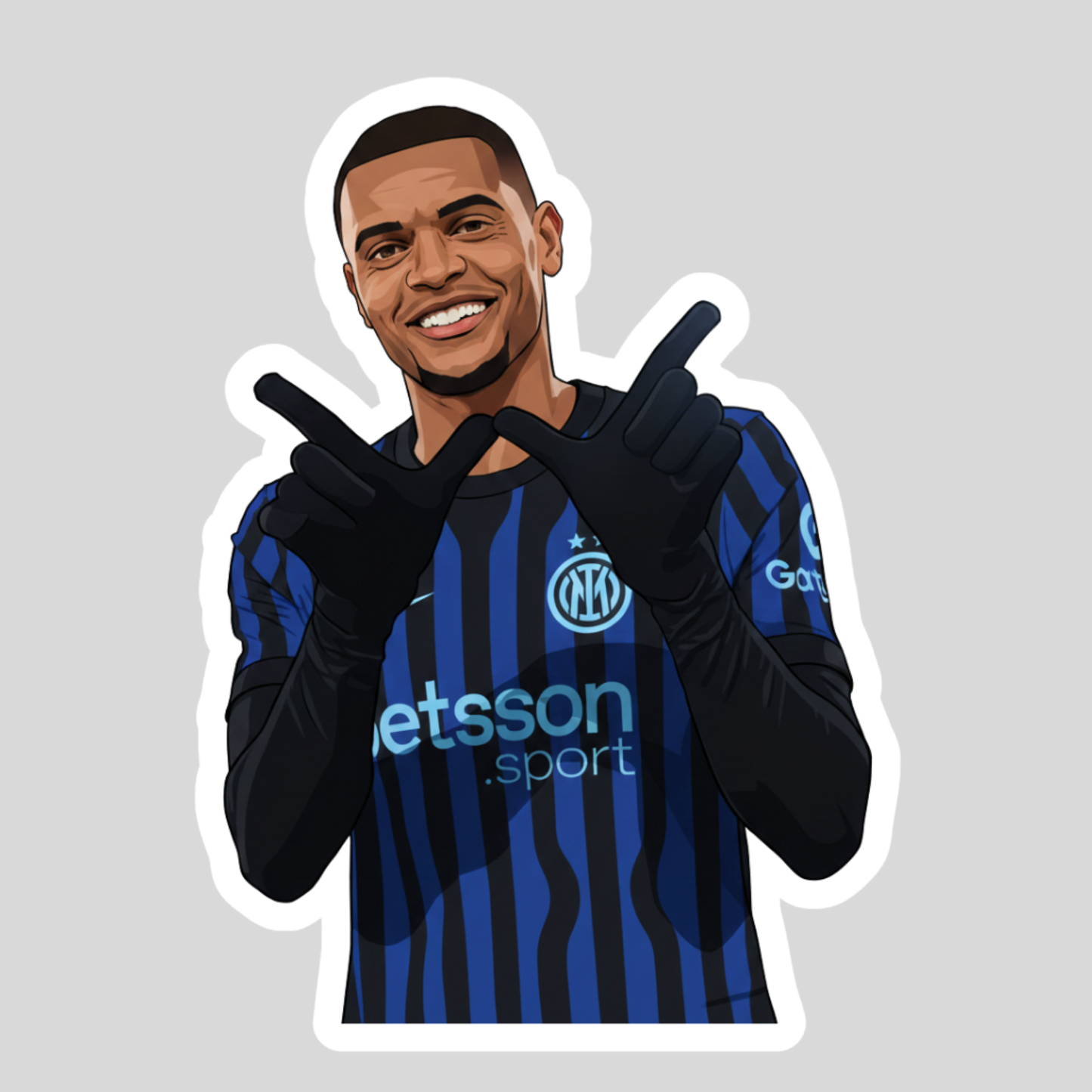Manuel Akanji Sticker