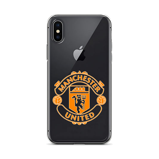 Manchester United Clear Phone Case