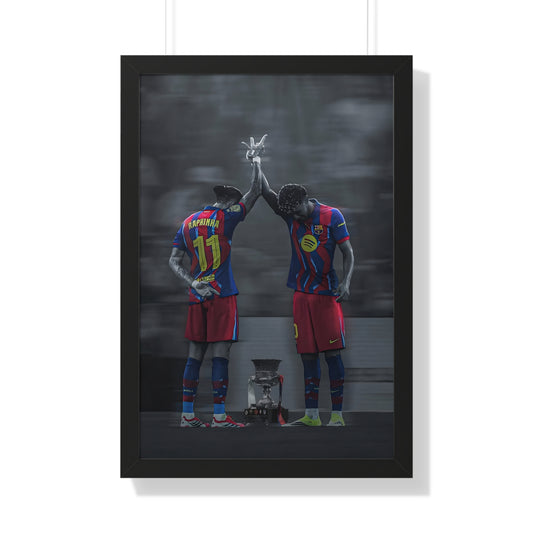 Raphinha & Lamine Yamal Poster