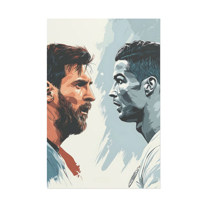 Messi & Ronaldo Poster