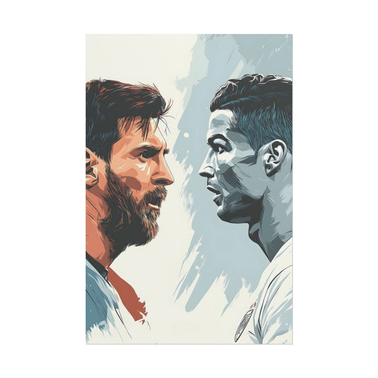 Messi & Ronaldo Poster