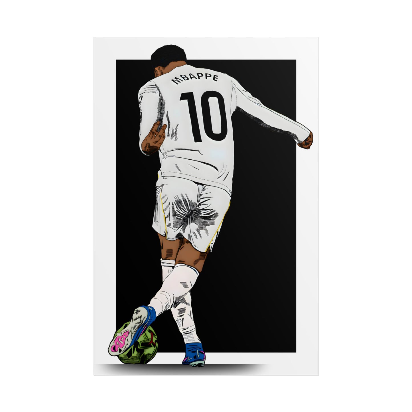 Kylian Mbappé Poster
