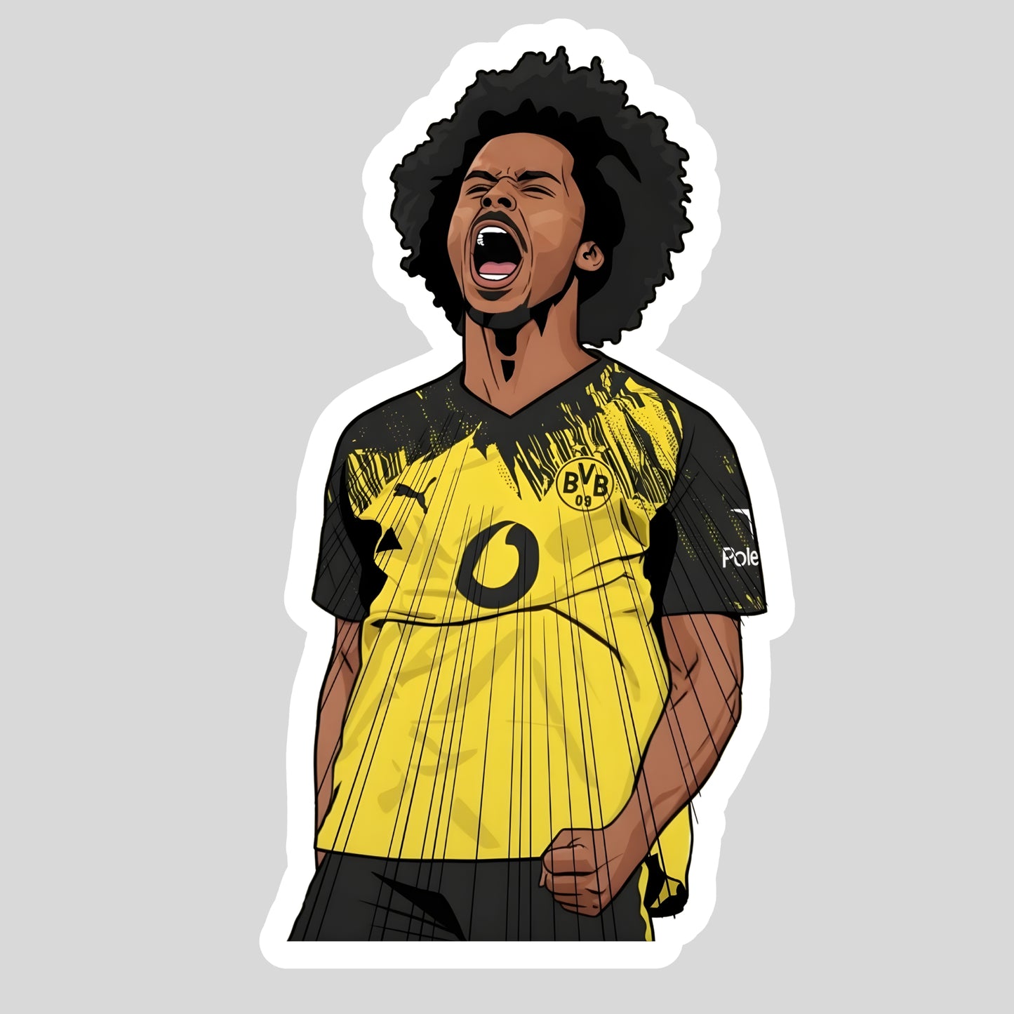 Karim Adeyemi Sticker