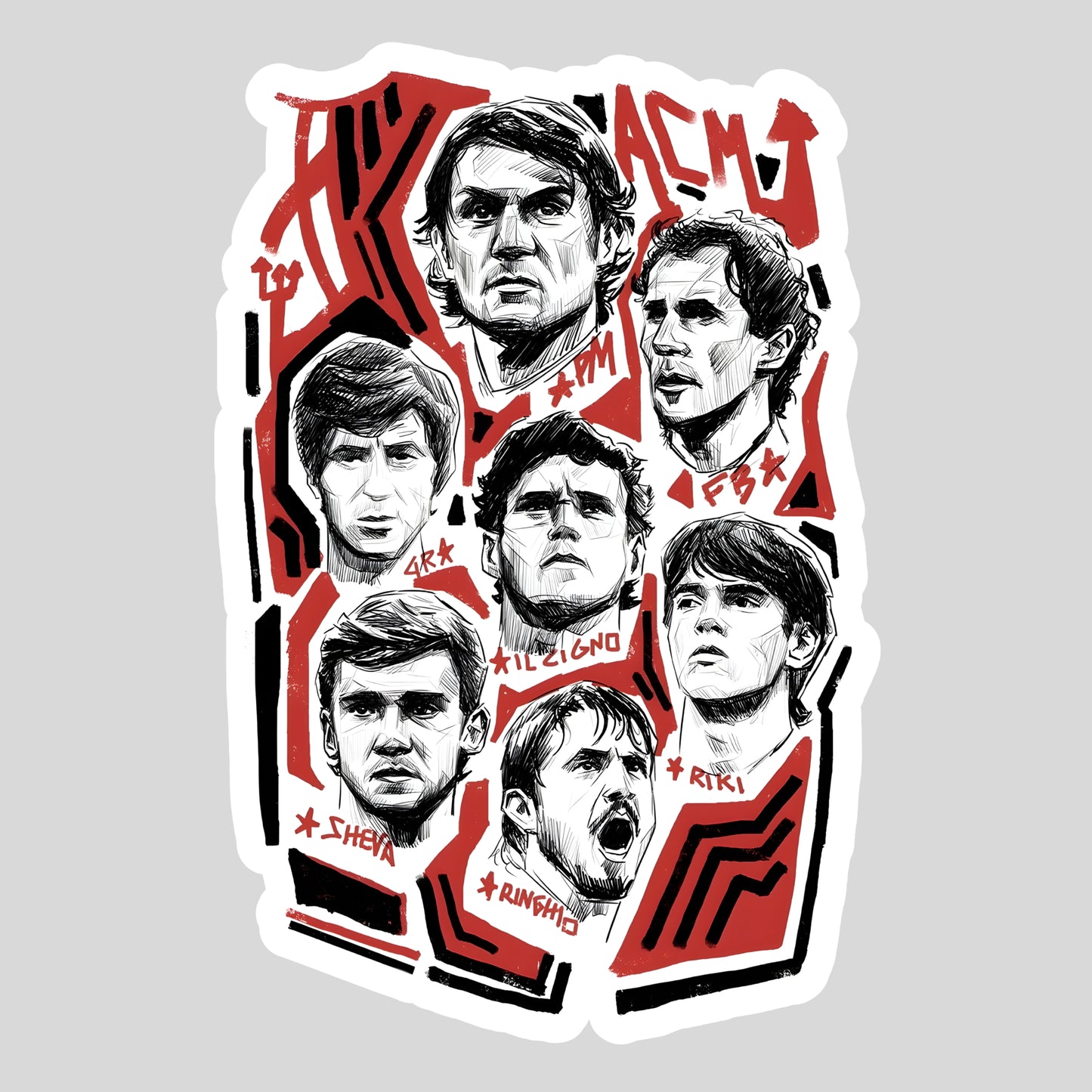 AC Milan Legends Sticker