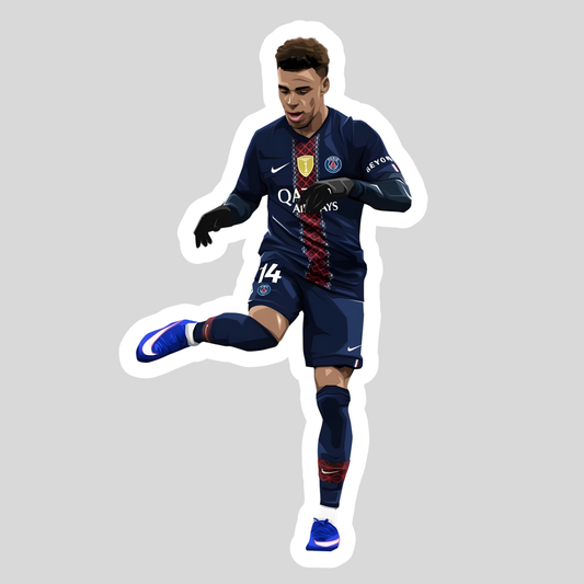 Désiré Doué Sticker