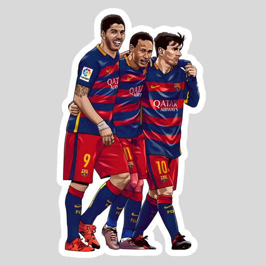 Suárez, Neymar & Messi Sticker