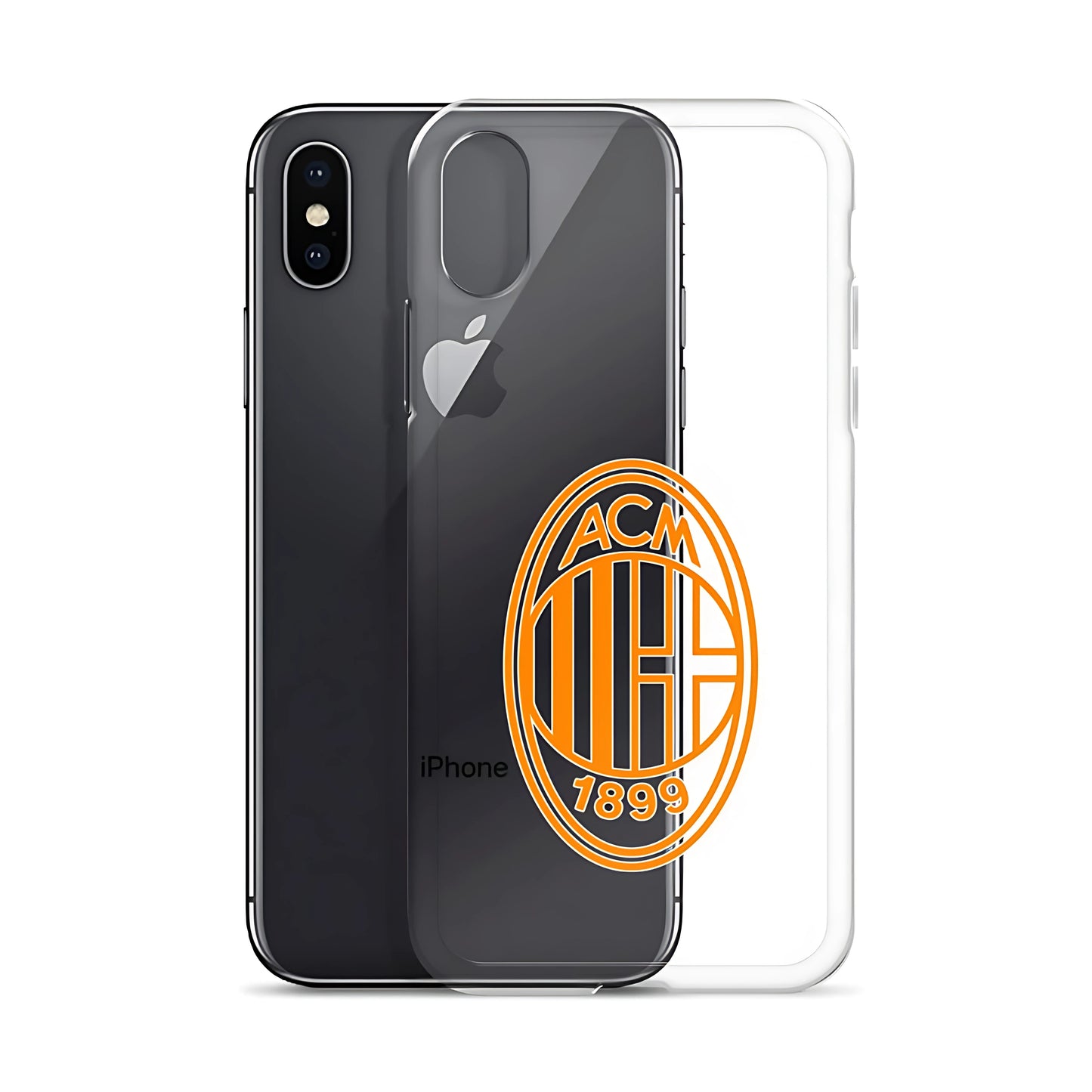 AC Milan Clear Phone Case