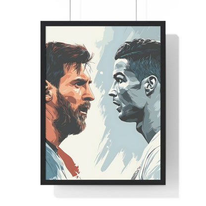 Messi & Ronaldo Poster