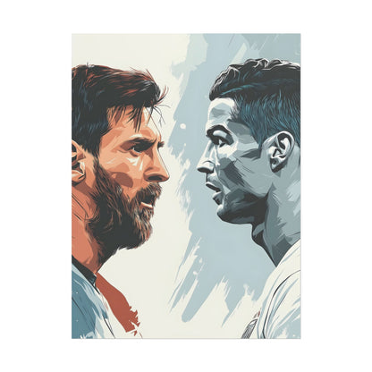 Messi & Ronaldo Poster