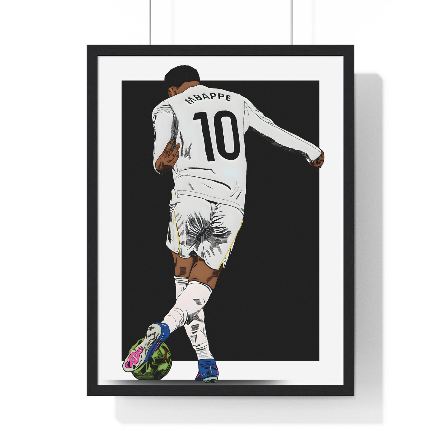 Kylian Mbappé Poster