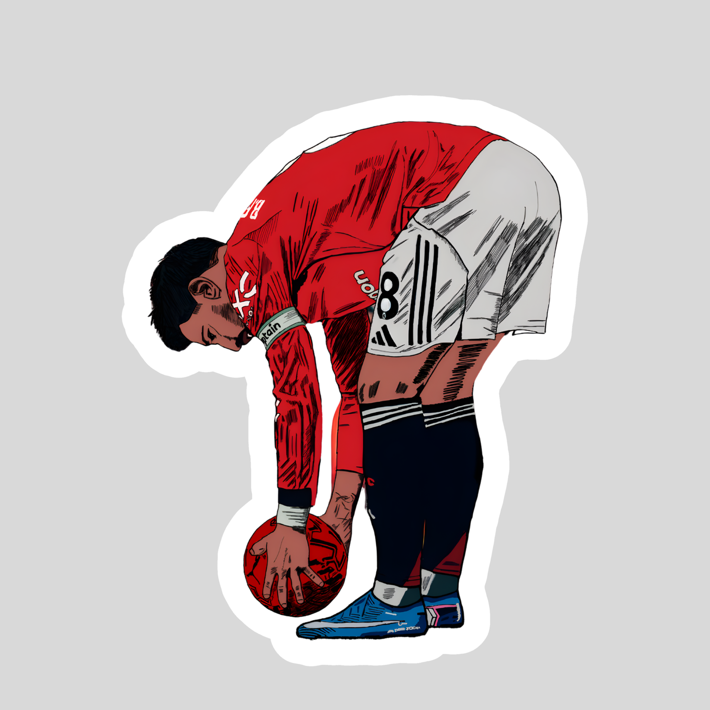 Bruno Fernandes Sticker