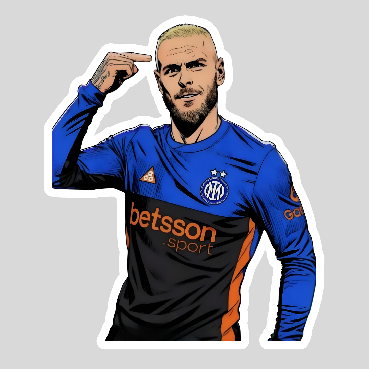 Federico Dimarco Sticker