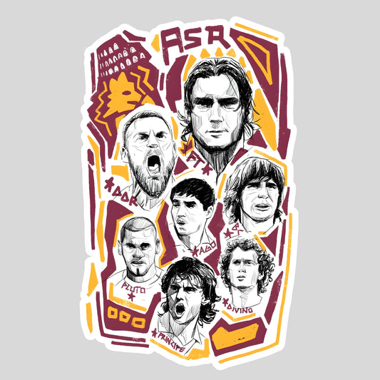 AS Roma Sticker