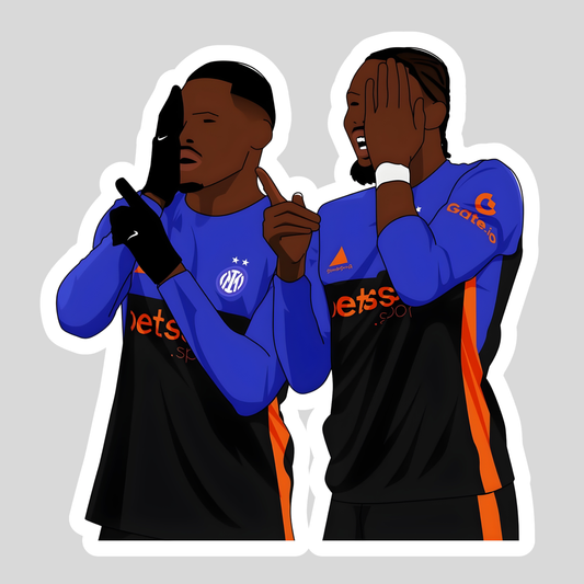 Bonny & Thuram Sticker