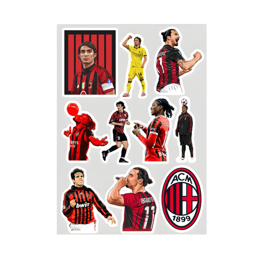 AC Milan Sticker Sheet