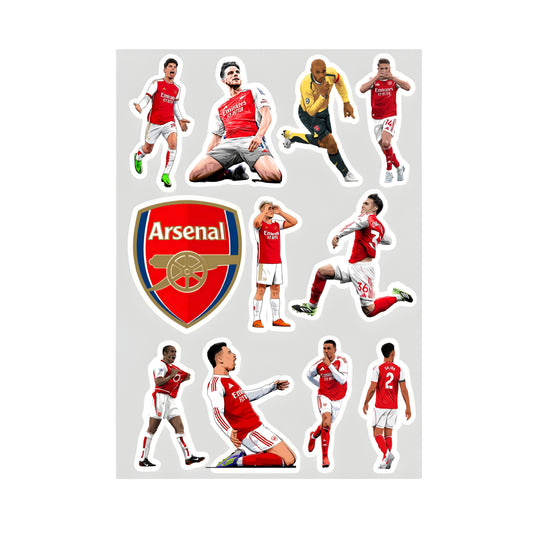 Arsenal Sticker Sheet