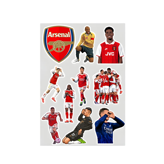 Arsenal Sticker Sheet