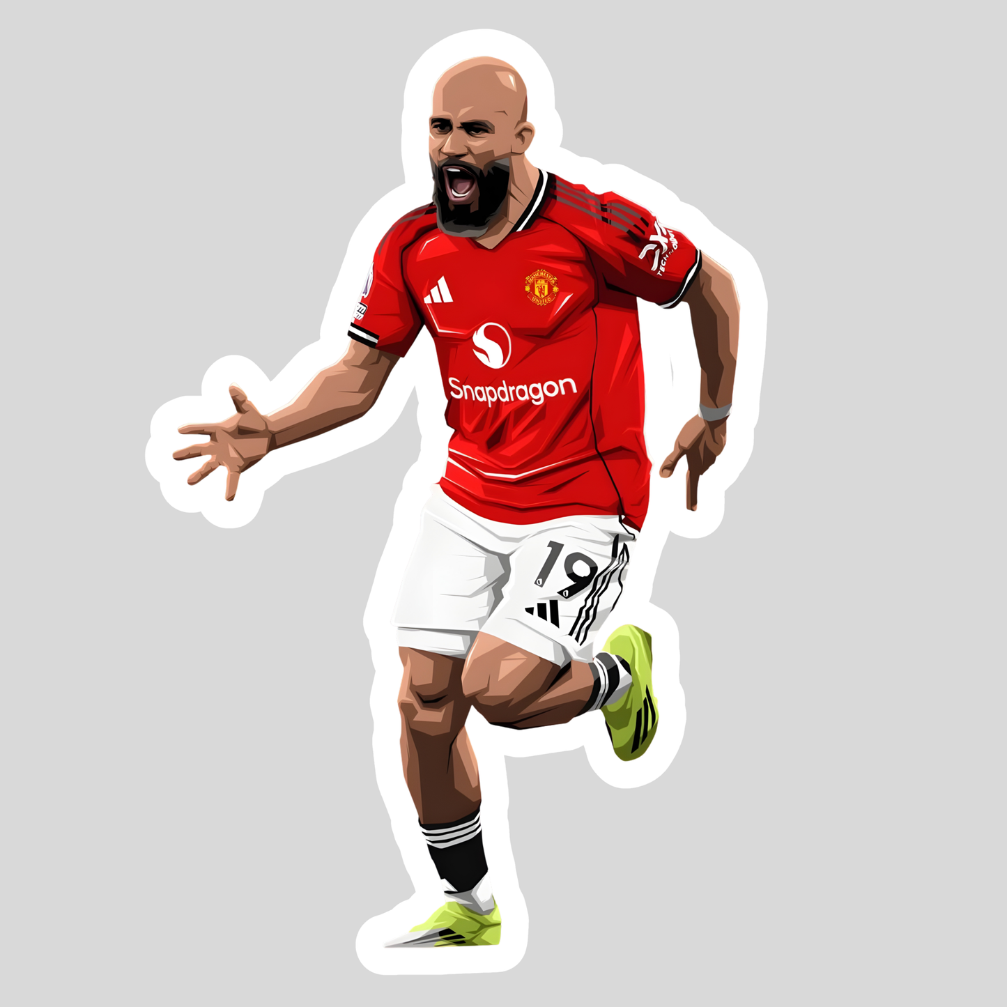 Bryan Mbeumo Sticker