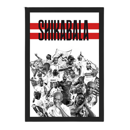 Shikabala Black Framed Poster