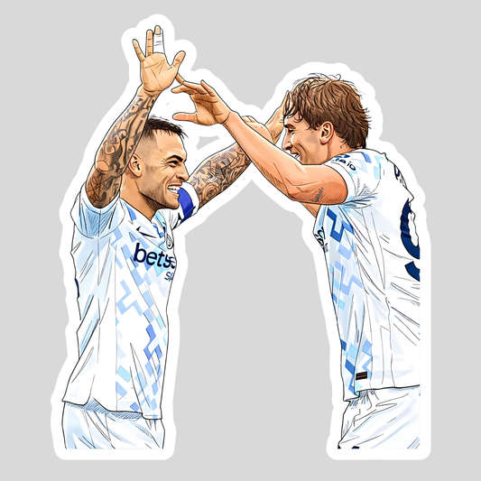 Lautaro Martínez & Pio Esposito Sticker