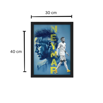 Neymar Framed Poster