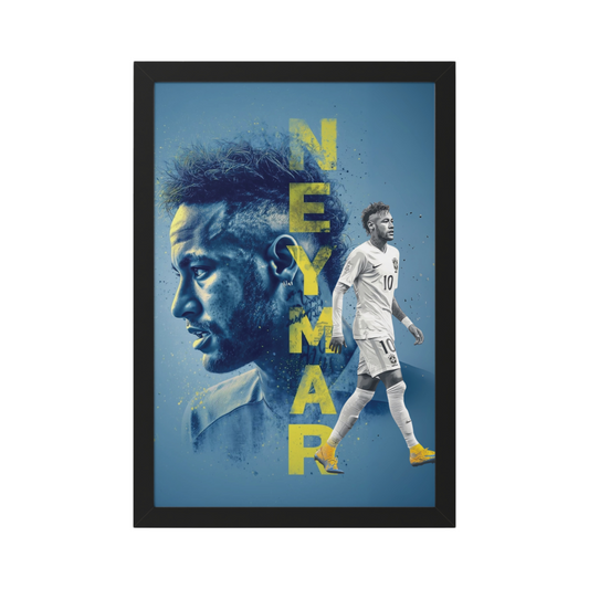 Neymar Framed Poster