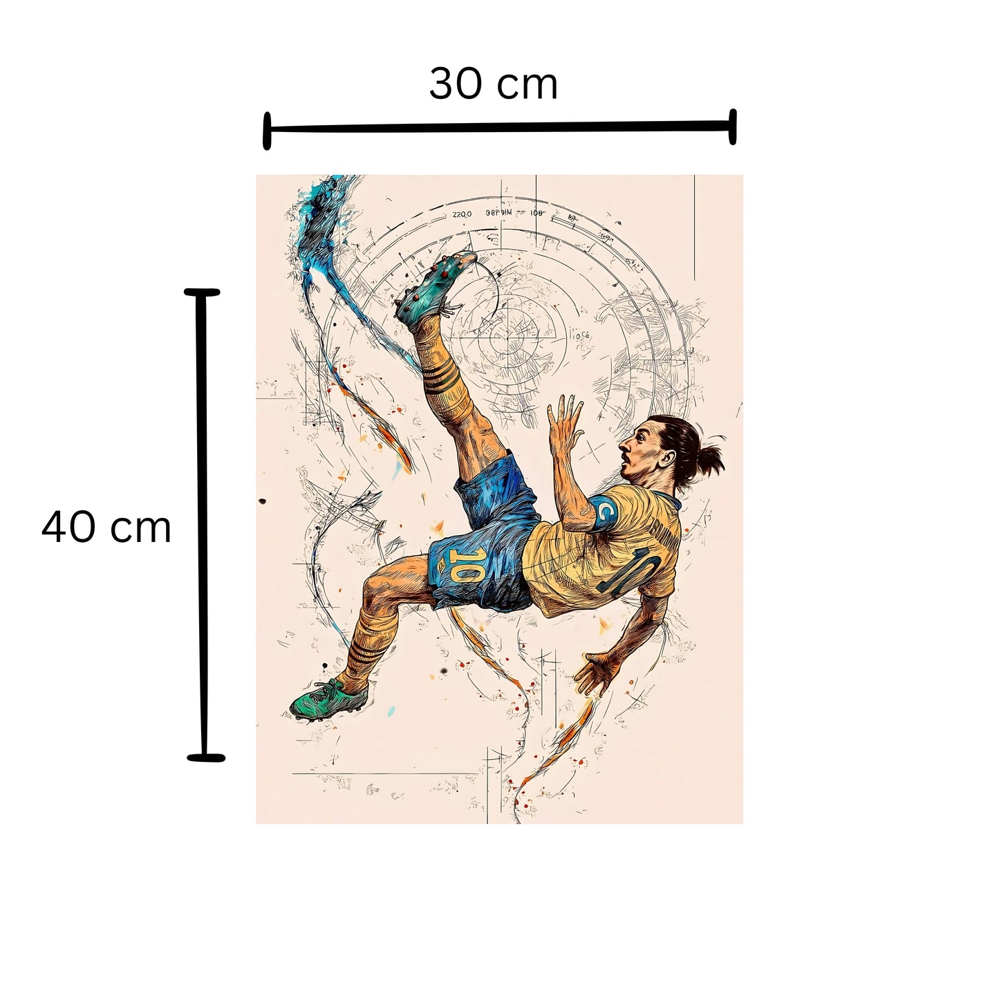 Zlatan Ibrahimović Poster