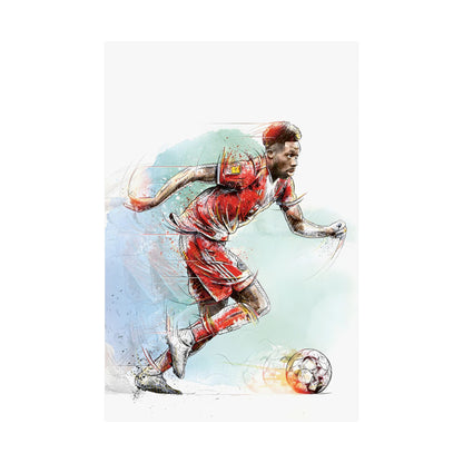 Alphonso Davies Poster