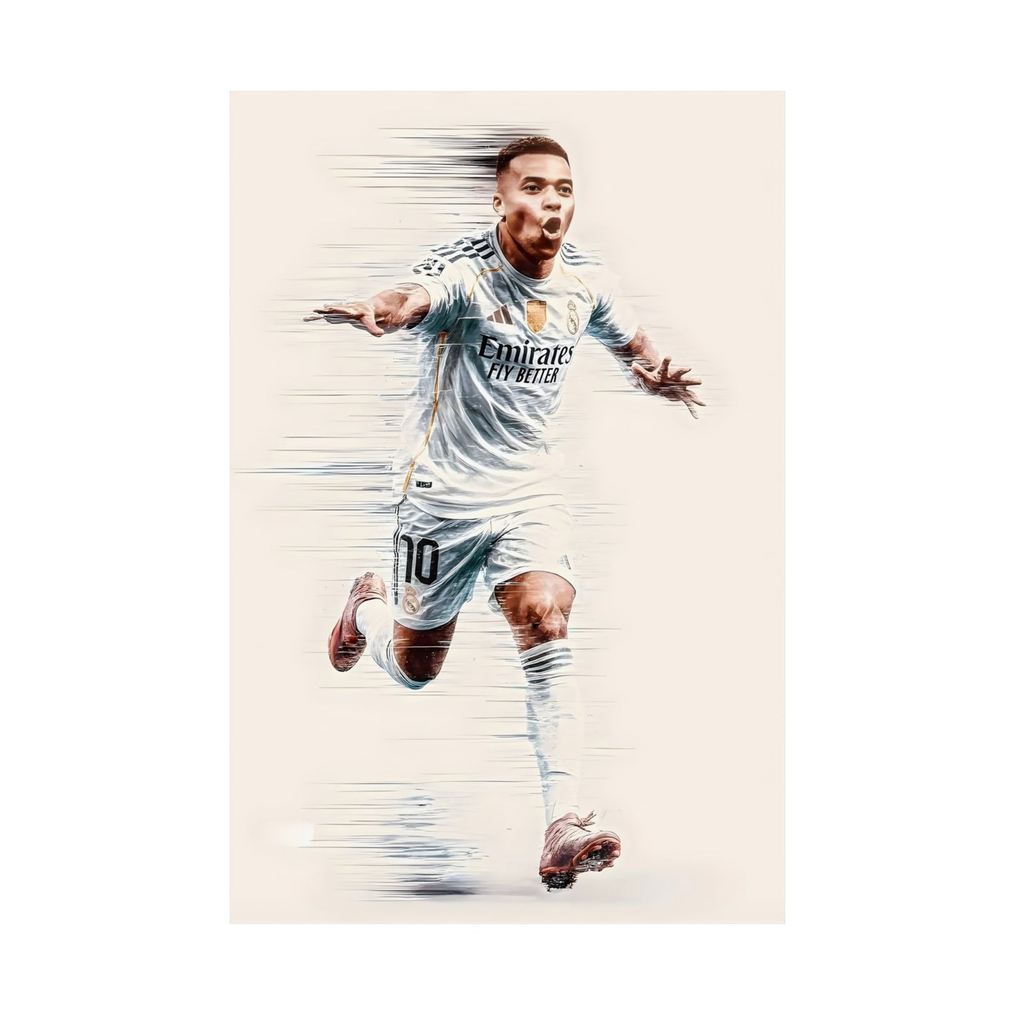 Kylian Mbappé Poster