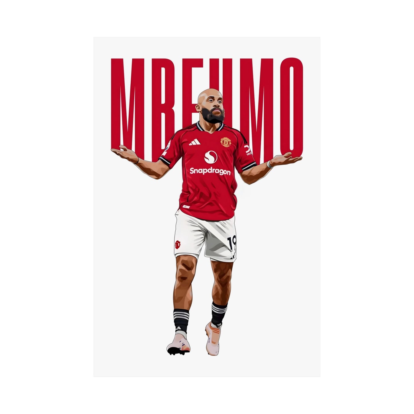 Bryan Mbeumo Poster