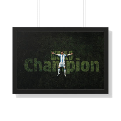 Messi (World Champion) Poster