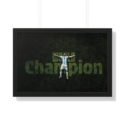 Messi (World Champion) Poster