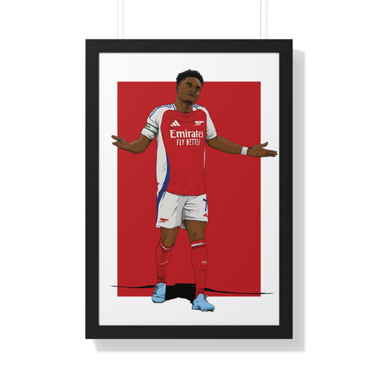 Bukayo Saka Poster