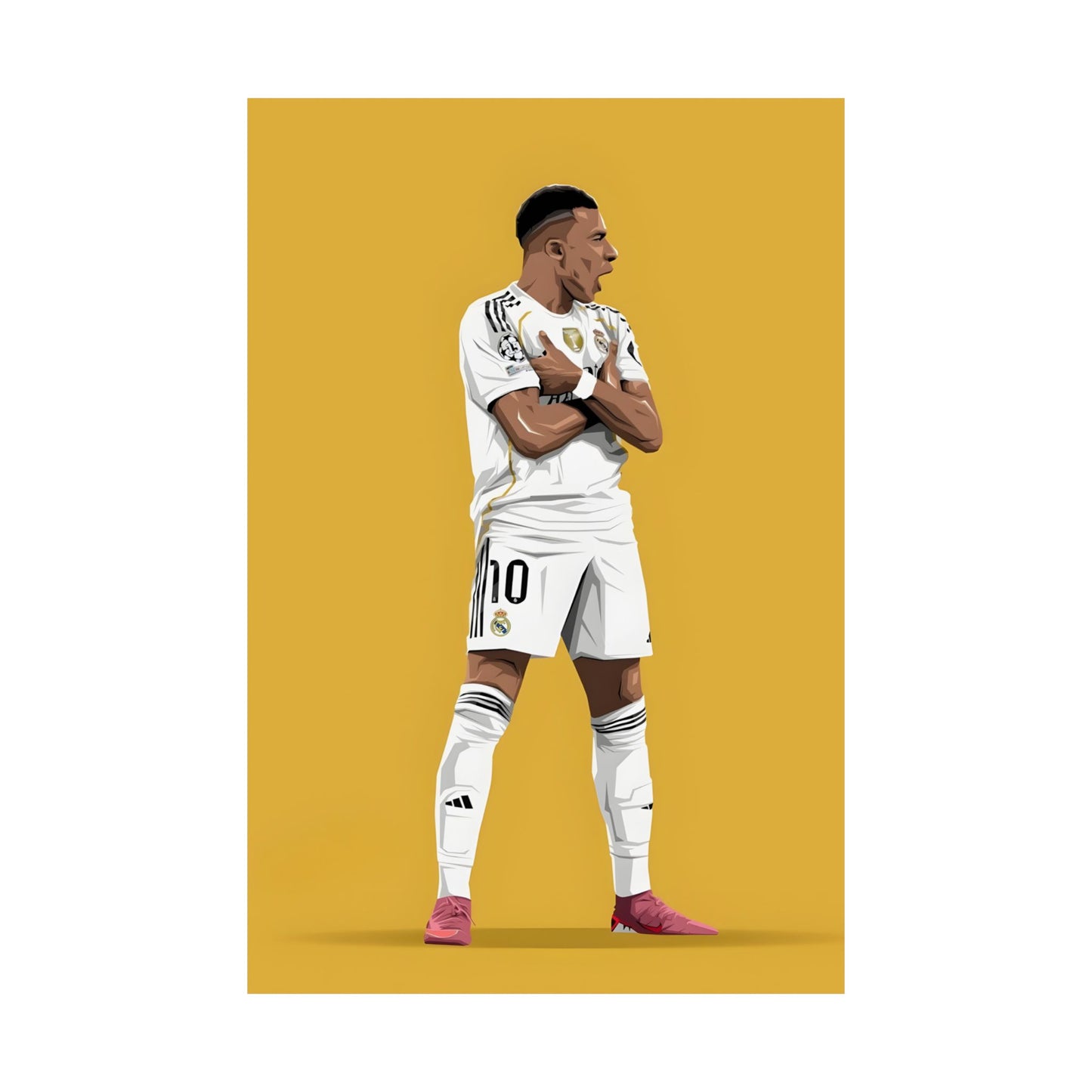 Kylian Mbappé Poster