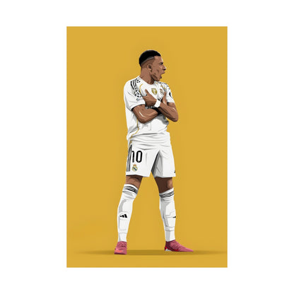 Kylian Mbappé Poster