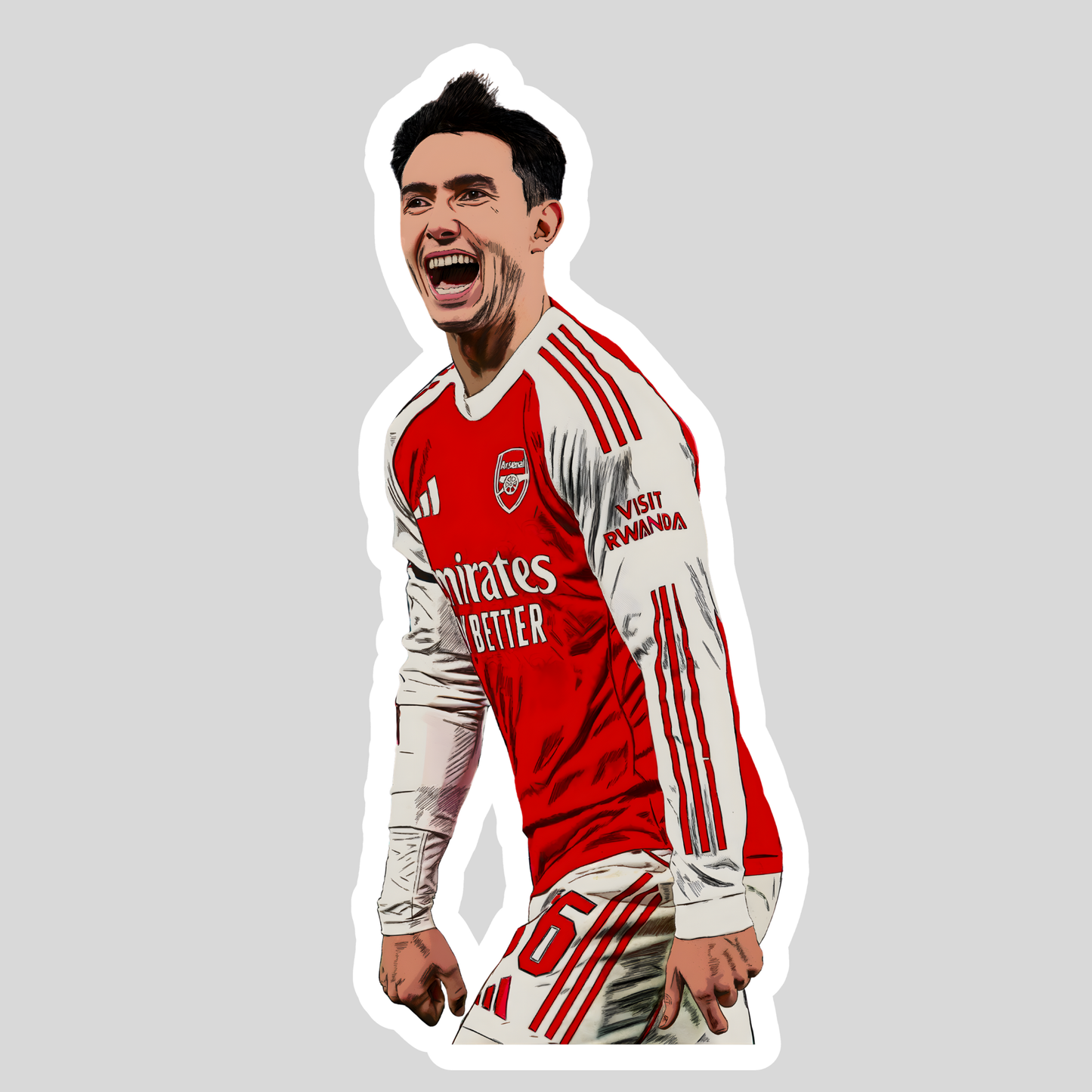 Martín Zubimendi Sticker